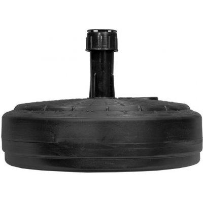 FIXKRAFT 119203FX Plastový stojan na slunečníky kulatý 40 cm, antracitový – Zboží Mobilmania