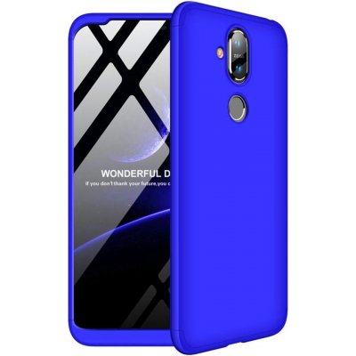 Apolis 360 Protection pouzdro na přední i zadní část telefonu Nokia 8.1 / Nokia X7 modré 7426825362780 – Zboží Živě