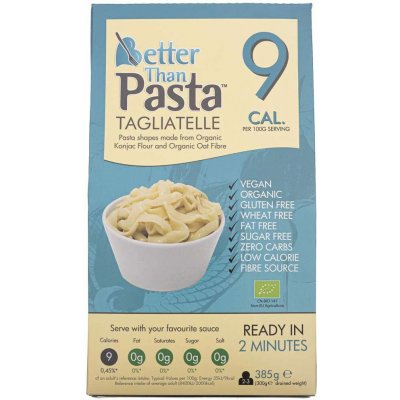 Better Than Foods Konjakové bezsacharidové tagliatelle 385 g – Zboží Dáma
