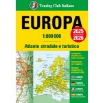 Europa. Atlante stradale e turistico 800.000 – Zboží Mobilmania