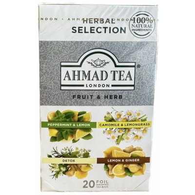 Ahmad Tea Bylinný čaj Fruit & Herb Selection 20 x 2 g – Zbozi.Blesk.cz