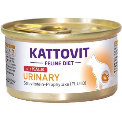 Kattovit Feline Diet Urinary telecí 12 x 85 g