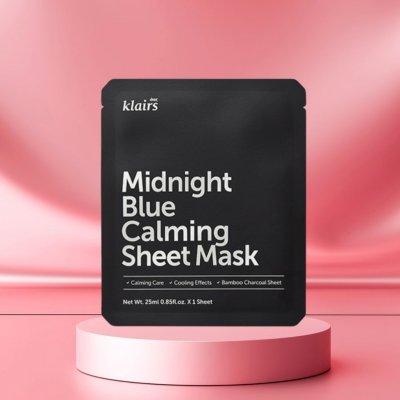 Klairs Midnight Blue Calming Sheet zklidňující maska 25 ml