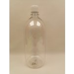 Tera Plastová lahvička čirá s bílým víčkem 1 l – Zboží Dáma