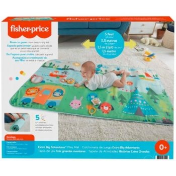 Fisher Price Podložka na hraní extra big adventures