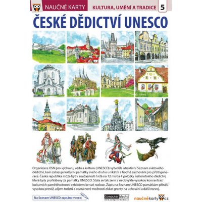 České dědictví UNESCO - Naučné karty: Kultura, umení a tradice - Kol. – Hledejceny.cz