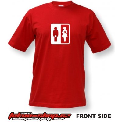 Teknoshop Ladies & Gentlemen tekno tričko s potiskem pánské červené