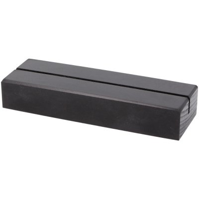 Dřevia Dřevěný stojan na cedulku A5 - 15x5x2 cm Barva: Černá – Sleviste.cz
