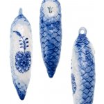 Cibulák Dubí Vánoční ozdoba šiška cibulový porcelán 10535 – Hledejceny.cz