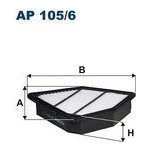 Vzduchový filtr FILTRON AP 105/6 – Hledejceny.cz