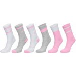 Nike Y EVERYDAY CSH CREW 6P dětské ponožky šedá – Zboží Dáma