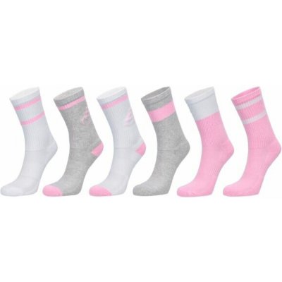 Nike Y EVERYDAY CSH CREW 6P dětské ponožky šedá – Zboží Dáma