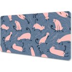 podložka na stůl kočky karikatura – Zboží Mobilmania