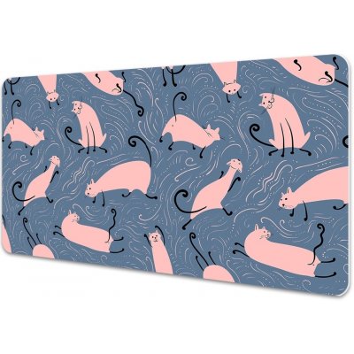 podložka na stůl kočky karikatura – Zboží Mobilmania