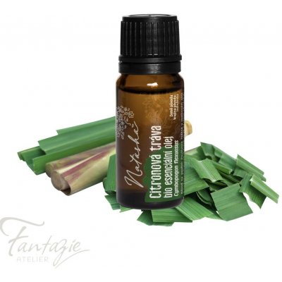 Natasha Bio esenciální olej Citronová tráva 10 ml – Zboží Dáma