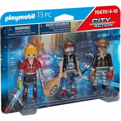 Playmobil 70670 Set figurek Lupiči – Zboží Mobilmania