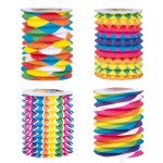 Boland Sada 12 strakatých lamponů válců – Zboží Dáma