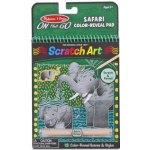 Melissa & Doug Škrabací obrázky Safari – Zbozi.Blesk.cz
