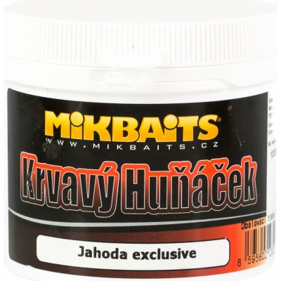 Mikbaits Těsto Krvavý Huňáček 200g Jahoda exclusive – Hledejceny.cz