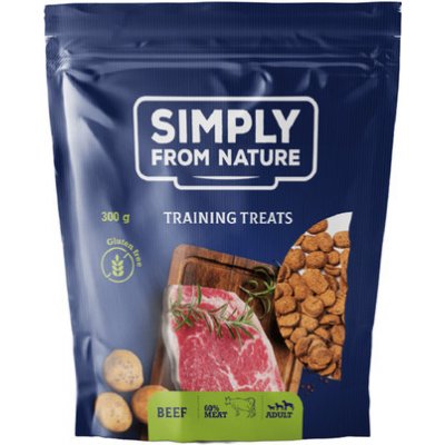 Simply From Nature Training Treats with beef Tréninkové s hovězím masem 300 g – Zbozi.Blesk.cz