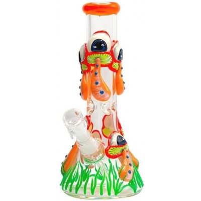 Grace Glass Skleněný bong Halloween Glow Orange 32 cm