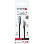Swissten 71529203 USB-C / Lightning, 1,5m, černý – Hledejceny.cz