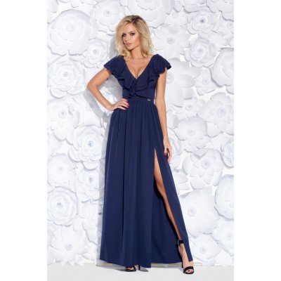 Dámské společenské dlouhé šaty s volánky – Sleviste.cz