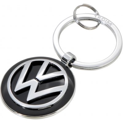 Přívěsek na klíče Troika logo VW (kovová, mix barev) – Sleviste.cz