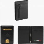 Peněženka Aeronautica Militare Target clip AM-174-01 černá – Zboží Mobilmania