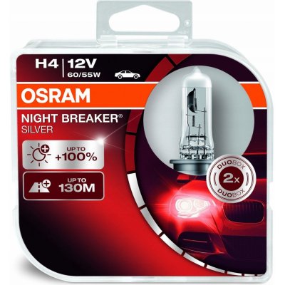 Osram Night Breaker Silver H4 P43t 12V 60/55W | Zboží Auto