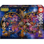 EDUCA Svítící Souhvězdí 1000 dílků – Zboží Dáma