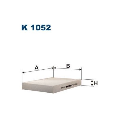 Filtr, vzduch v interiéru FILTRON K 1052 – Zboží Mobilmania