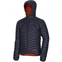 Pánská sportovní bunda Ocún Tsunami Down Jacket Men Dark Blue / Rooibos Tea