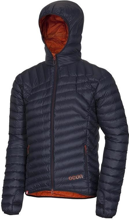 Ocún Tsunami Down Jacket Men Dark Blue / Rooibos Tea