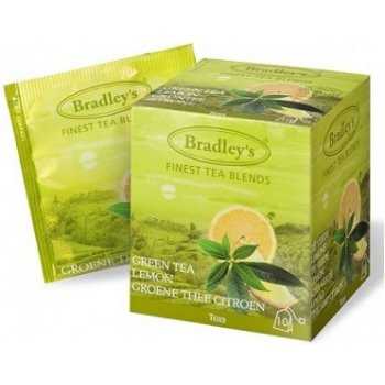 Bradley´s Green Tea Lemon zelený čaj 10 sáčků
