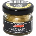 pentart Vosková pasta metalická zlatá 20ml – Zboží Mobilmania