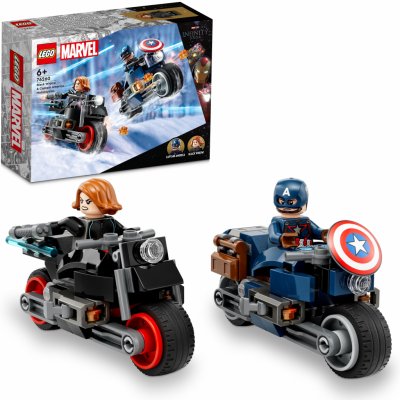 LEGO® Marvel 76260 Black Widow a Captain America na motorkách – Zboží Mobilmania