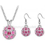 Fashion Jewelry souprava pink balls FJ084 – Zboží Dáma Fashion Jewelry souprava pink balls FJ084 – Zboží Dáma