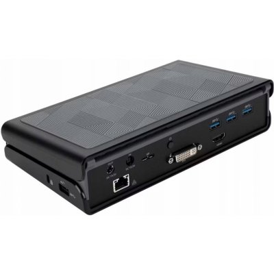 Targus Universal USB-A 3.0 DV Docking Station with Power DOCK171EUZ – Zboží Mobilmania