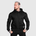 Iron Aesthetics Cargo Hoodie černá – Zboží Mobilmania