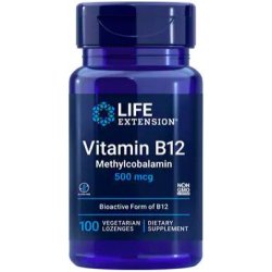 Life Extension Vitamin B12 100 pastilka 500 mcg