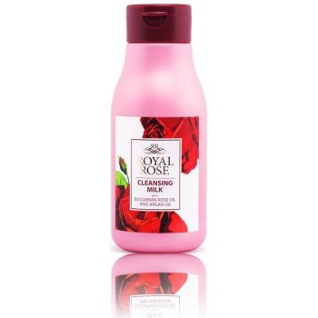 Royal Rose čistící mléko s růžovým a arganovým olejem 300 ml