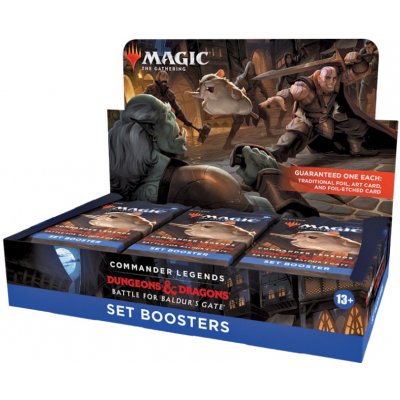 Wizards of the Coast Magic The Gathering: Commander Legends Battle for Baldur's Gate Set Booster Box – Sleviste.cz