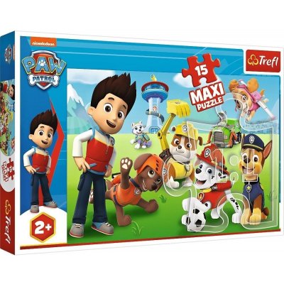 Trefl MAXI Paw patrol Tlapková patrola 14336 15 dílků – Hledejceny.cz