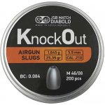 Diabolky JSB Knockout Slugs 5,5 mm 200 ks – Zbozi.Blesk.cz