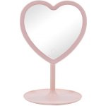 innoGIO kosmetické zrcátko GIOperfect Pink Heart – Zboží Dáma