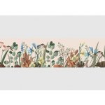 AG Design WB-8255 Samolepící bordura Zelený Ráj, rozměry 5 m x 13,8 cm – Zboží Dáma