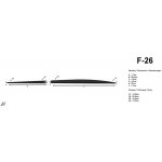 Seat Altea XL 06 lišty dveří – Hledejceny.cz