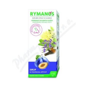 Rymanos sirup se švestkovou příchutí 150 ml