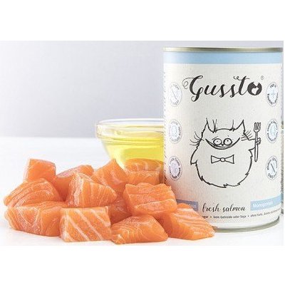 Gussto Cat Fresh Salmon čerstvý losos 400 g